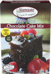 Namaste Foods - Chocolate Cake Mix 26 Oz - Pack Of 6