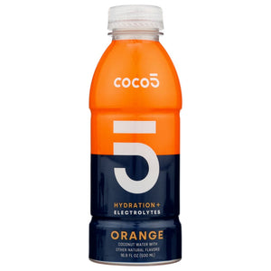 Coco5 - Orange Coconut Water, 16.9 Floz