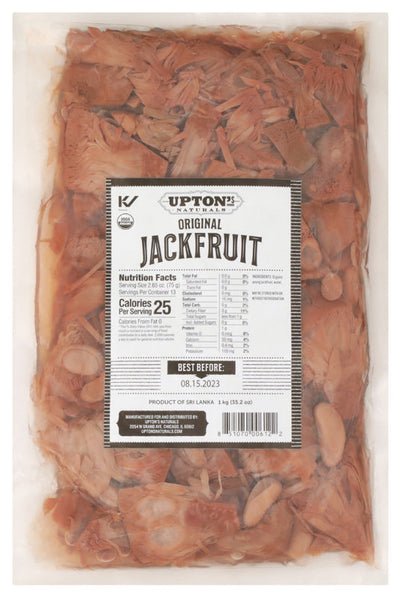 Uptons Naturals - Jackfruit - Original, 2.2lb (Pack of 5)