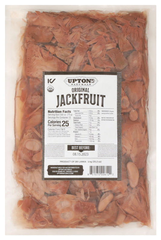 Uptons Naturals - Jackfruit - Original, 2.2lb (Pack of 5)