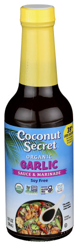 Coconut Secret - Garlic Sauce, 10 Oz (Pack Of 12)