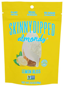 SkinnyDipped - Almonds Lemon Bliss, 3.5 Oz - Pack of 10