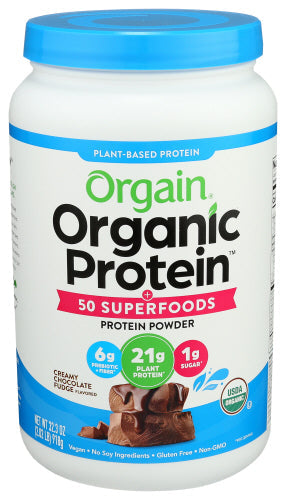 Orgain Vegan Protein Superfood Chocolate Organic 2.02 LB - Pack of 1