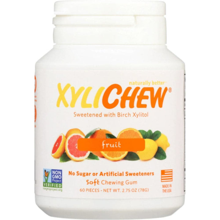 Xylichew - Sugar-free Gum Fruit Jar