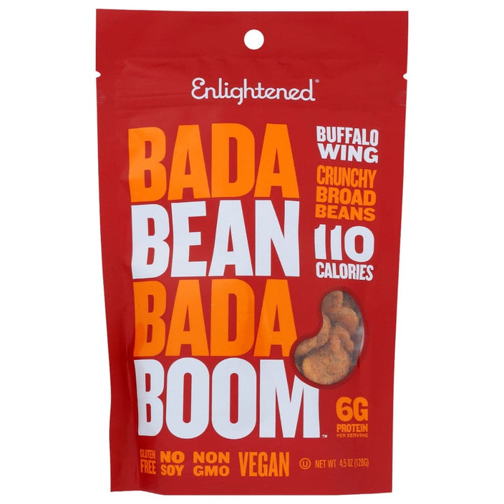 Bada Bean Bada Boom - Buffalo Wing Crunchy Broad Bean, 4.5 oz