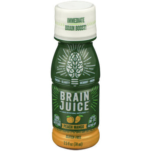 Brain Juice - Liquid Supplement, Brain, 2.5 fl oz - Pack of 12