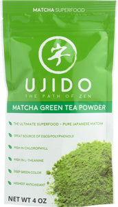 Ujido Tea Green Matcha 4 Oz - Pack Of 8