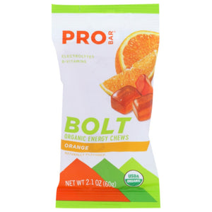 PROBAR - Organic ENERGY CHEW ORANGE - 2.1oz