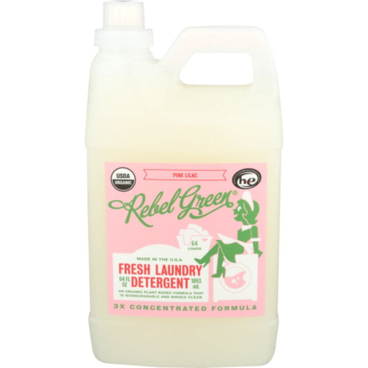 Rebel Green - Fresh Laundry Detergent Pink Lilac - 64floz