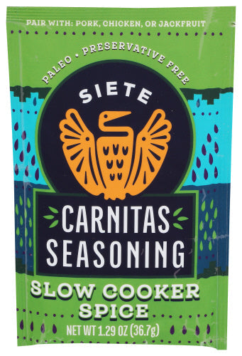 Siete - Seasoning Carnitas, 1.29 Oz - Pack of 12