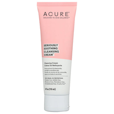 Acure - Cleansing Cream - Soothing, 4oz (Pack of 1)