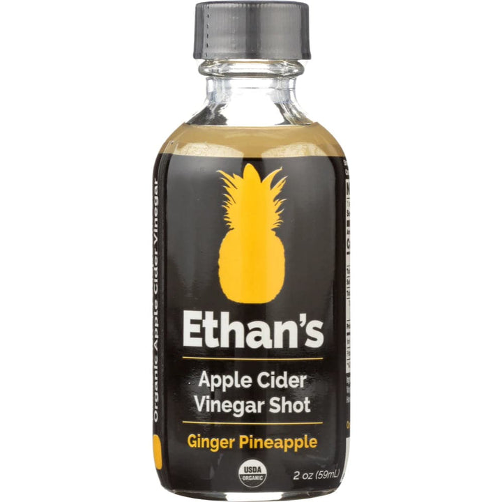 Ethan’s - Apple Cider Vinegar Shots Ginger Pineapple, 2 Oz