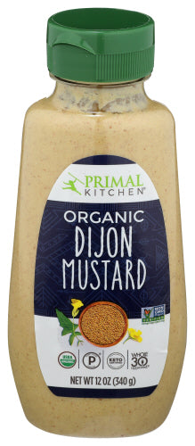 Primal Kitchen Mustard Dijon Organic 12 Oz - Pack Of 6