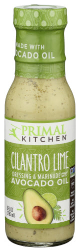 Primal Kitchen Dressing Cilantro Lime Avocado 8 Oz - Pack Of 6