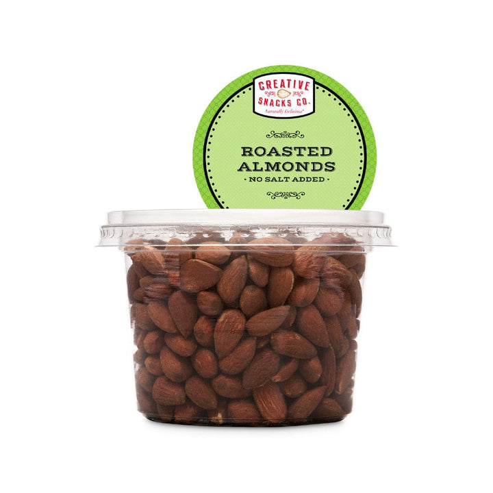 Creative Snacks - No Salt Roasted Almonds, 10 Oz