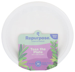 Repurpose Plates 9in Everyday 20pc - Pack Of 12