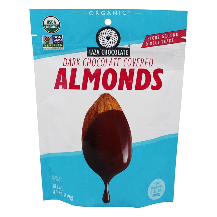 Taza Chocolate - Almonds Dark Chocolate Covered