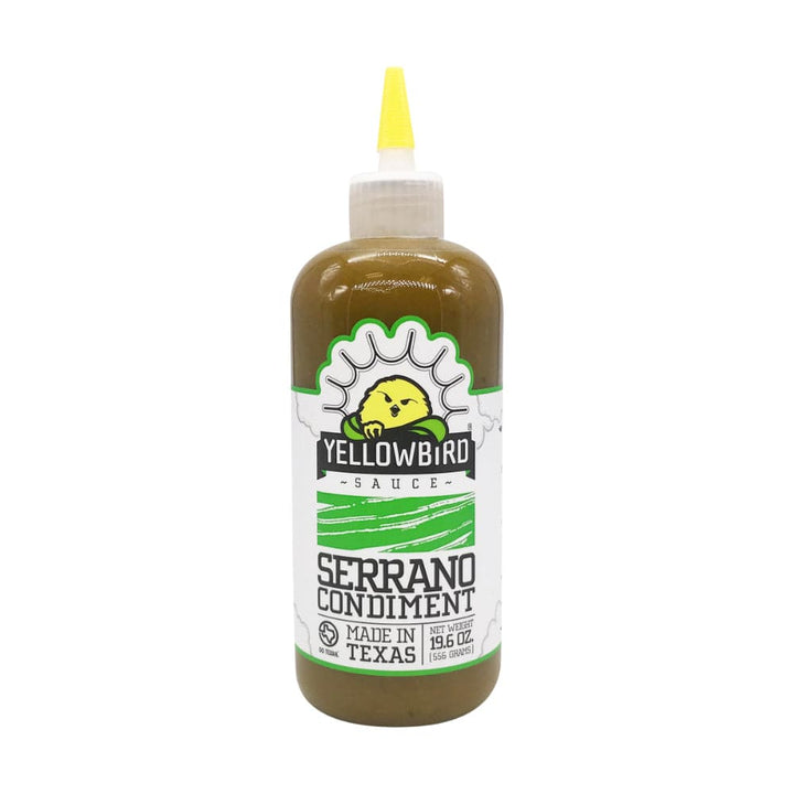 Yellowbird Sauce - Serrano Condiment 2.2 OZ - Pack of 12