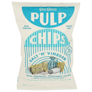 Pulp Pantry - Chips Pulp Salt Vinegar 5 OZ - Pack of 15