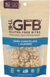 The Gfb Bites Drk Choc Almnd 4 Oz - Pack Of 6