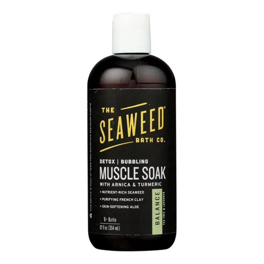 Seaweed Bath Co - Bubble Soak - Detox Muscle, 12fo (Pack of 1)