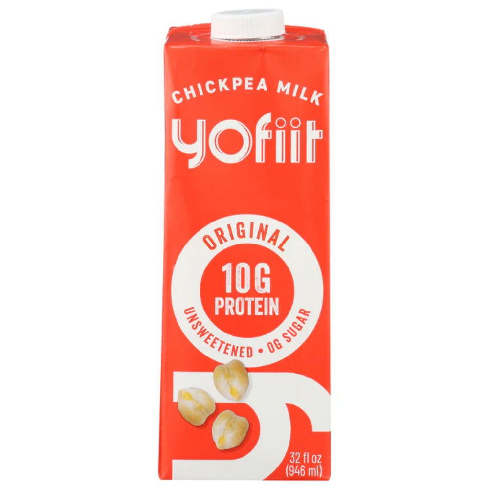 Yofiit - Chickpea Milk - Original, 32fo (Pack of 12)