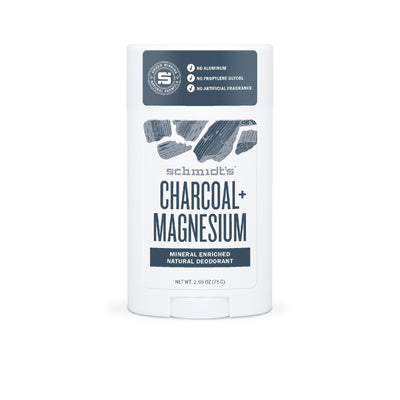 Schmidts - Deodorant - Charcoal, 2.65oz (Pack of 1)