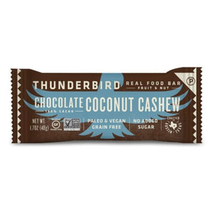 Thunderbird Energetica - Chocolate Coconut Cashew Bar 1.7 OZ - Pack of 12