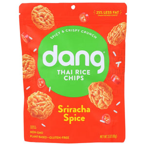 Dang - Thai Rice Chips Gluten Free Sriracha Spice, 3.5 Oz