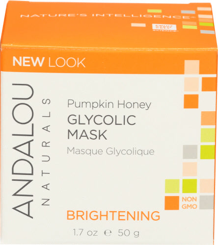 Andalou Naturals - Mask Brightening Pumpkin Glycolic, 1.7 oz