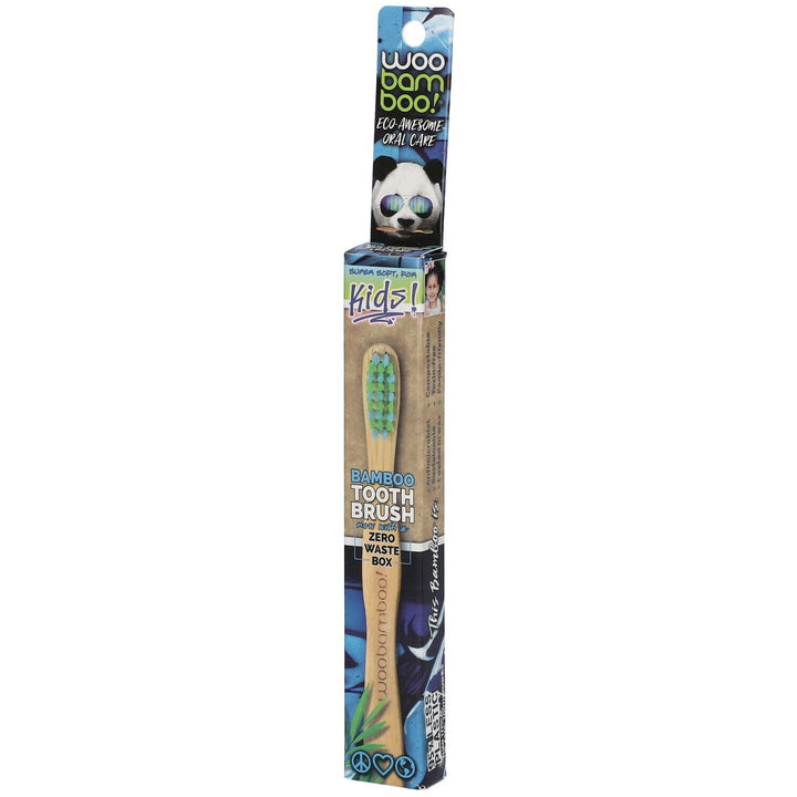 Woobamboo Tbrush Kids Ss Zero Waste 1 Ea - Pack Of 12