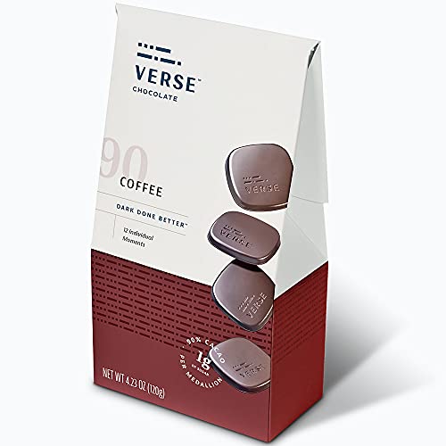 Verse Chocolate Box Dark Coffee Org 4.23Oz - (Pack of 6)