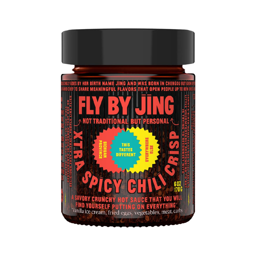Fly By Jing - Chili Crisp - Extra Spicy, 6oz (Pack of 6)