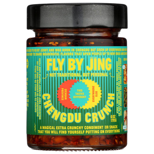 Fly By Jing - Chengdu Crunch - Chili, 6oz (Pack of 6)