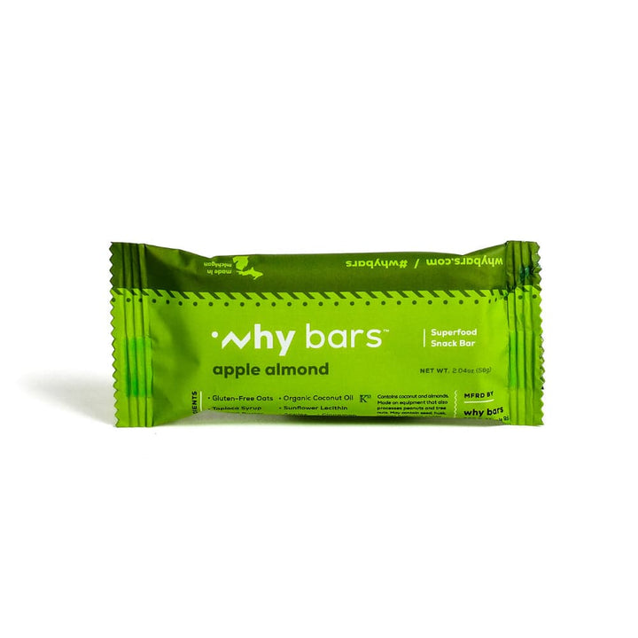 Why Bars - Apple Almond Bar 2.04 OZ - Pack of 12