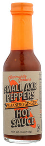 Small Axe Peppers - Sauce Hot Habanero Ginger, 5 Oz - Pack of 6