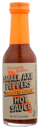 Small Axe Peppers - Sauce Hot Habanero Ginger, 5 Oz - Pack of 6