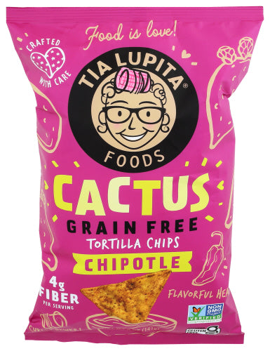 Tia Lupita - Cactus Tortillas Chips, 5oz | Multiple Options