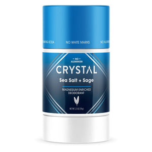 Crystal - Enriched Deodorant Sea Salt + Sage, 2.5 Oz