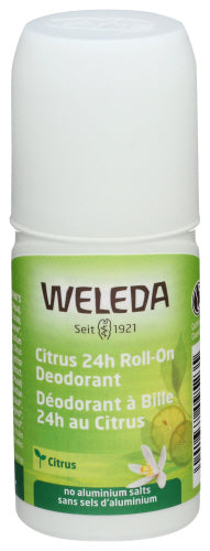 Weleda Deodorant Citrus Roll On 1.7 Oz - Pack Of 1