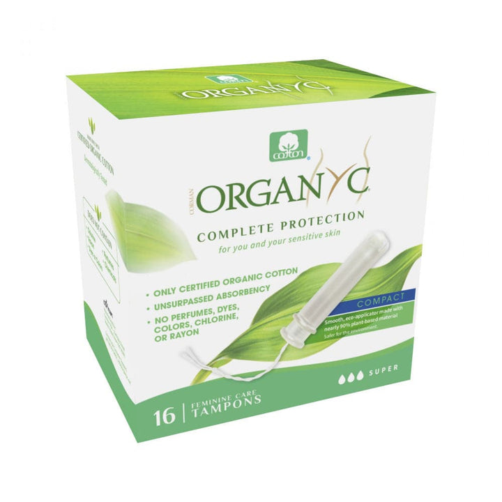 Organyc - Tampons Bio Based Applicator 16 PC - Pack of 1