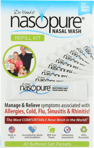 NASOPURE SALT PACKETS REFILL KIT 40 EA - Pack of 1