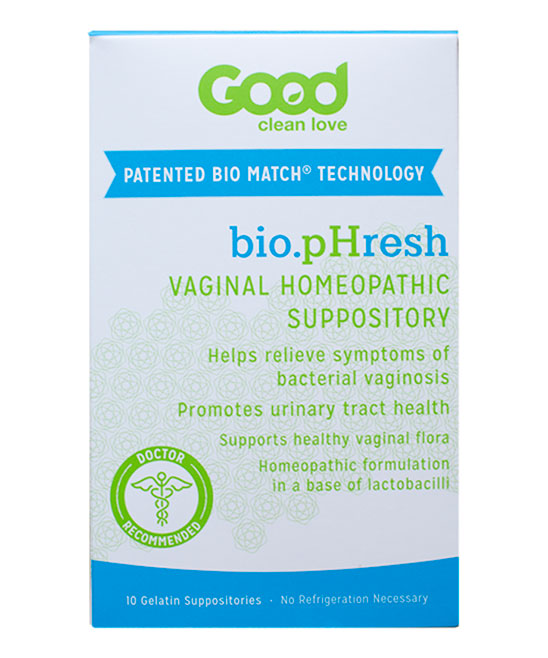 GOOD CLEAN LOVE - SUPPOSITORY BIOPHRESH 10 CP - Pack of 3