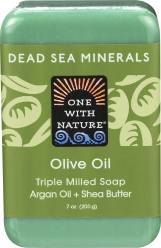 One With Nature - Soap Bar Olive Oil, 7 Oz (Pack of 1)