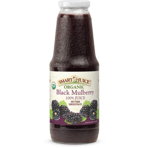 Smart Juice - Organic Black Mulberry 100% Juice, 33.8 oz