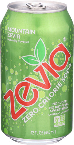 Zevia Soda Mountain Z 6pk 72 Fo - Pack Of 4