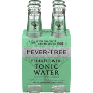 Fever Tree - Elderflower Water Tonic 27.2 FO - (Pack of 6)