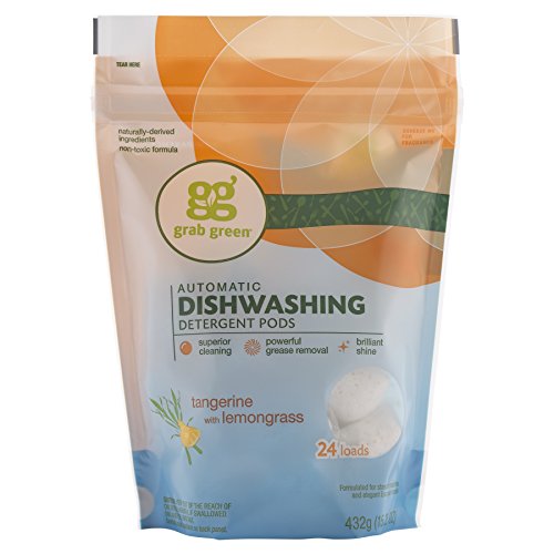 Grabgreen Detergent Auto Dishwashing Tangrn 15.2 Oz - (Pack of 6)