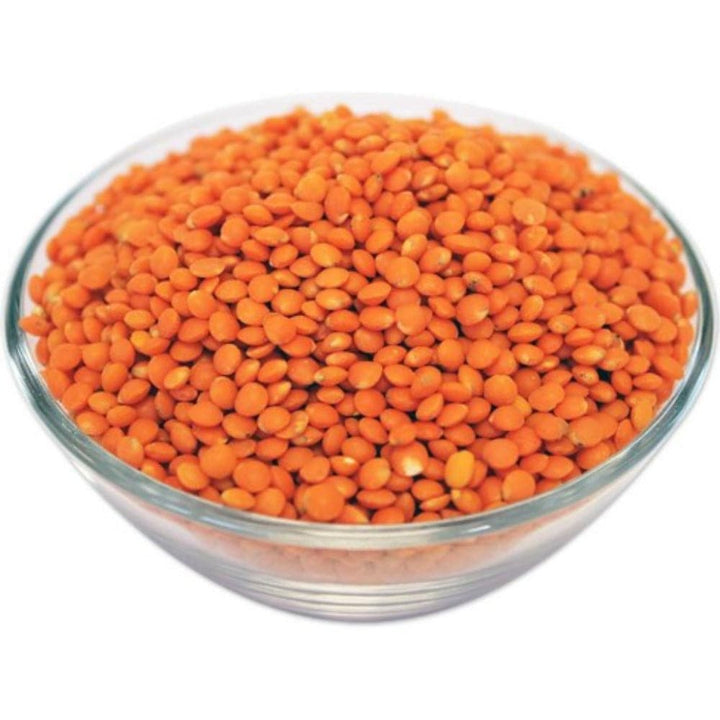 BULK EB - Organic Lentils Red Split, 25 Lbs