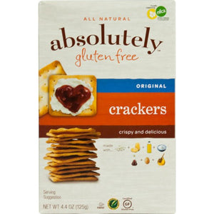 Absolutely Gluten Free - Cracker Original, 4.4 Oz - Pack of 12